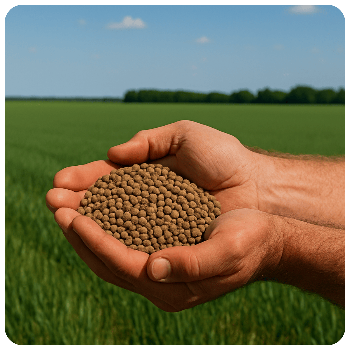 Soileos Granules in Hands